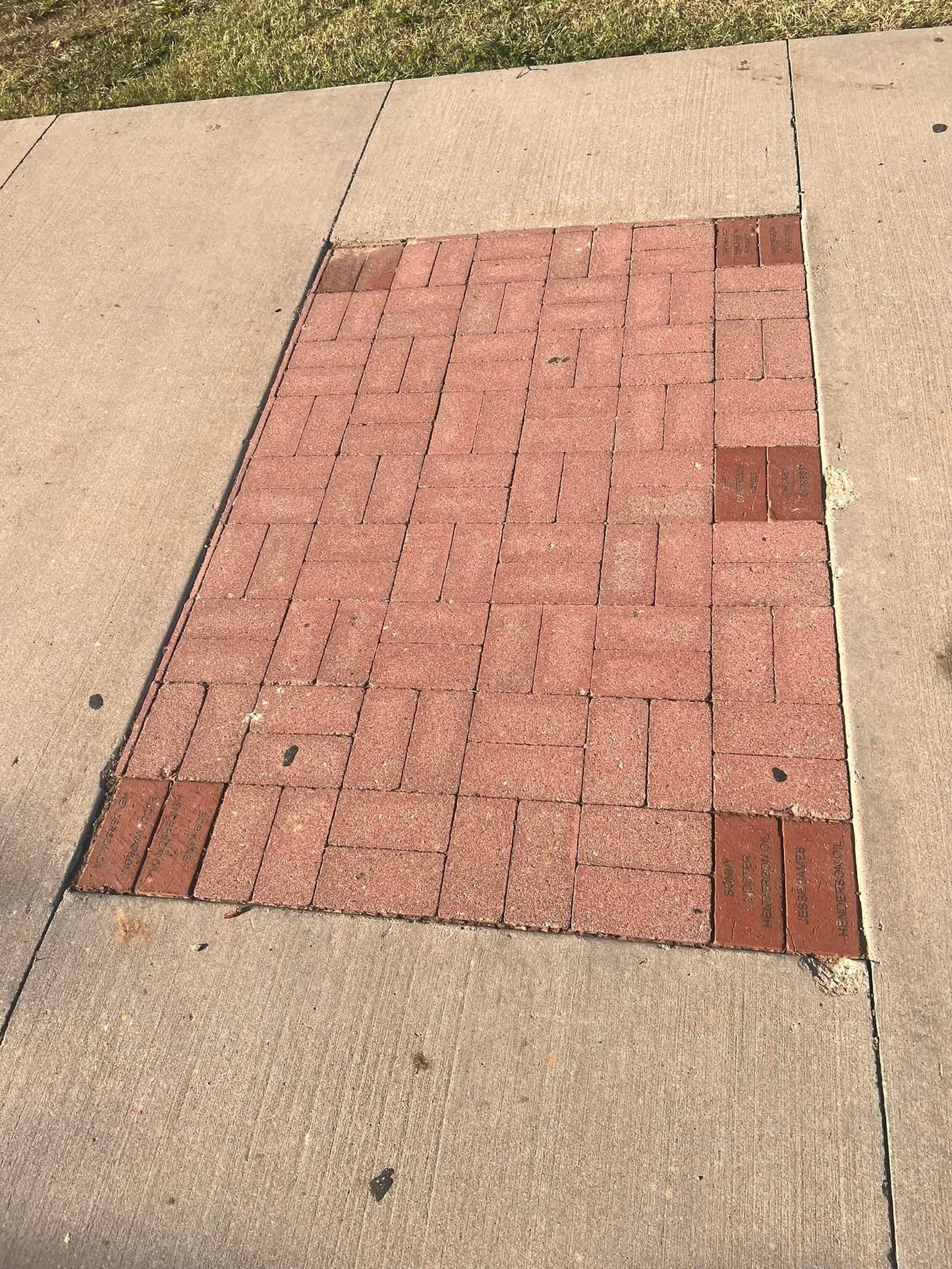 Community Park Brick Fundraiser
